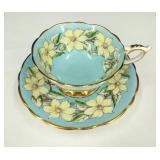 VTG Royal Stafford Dogwood Bone China Set