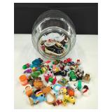 Big Jar of Miniatures Vintage to Contemporary