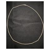 .925 Sterling Silver 24" Rope Chain