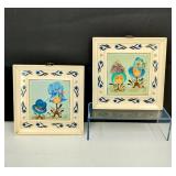 Adorable Vintage Hat Stand Tiles by Lindenberg