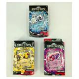 3-NIB-Pokï¿½mon EX Battle Decks-See Description