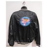 Vintage Satin Pink Panther Jacket Size Large