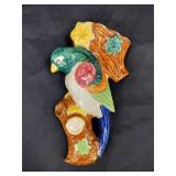Vintage Parrot Wall Pocket
