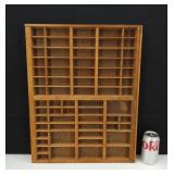 Vintage Wood Printers Tray