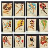 1954 Complete Studio Sketches Pin-Up Calendar