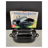 ROSHCO Covered Oval Roaster