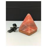 Pyramid Salt Lamp