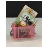 Mini Tote with Swords Knives Lighters & More