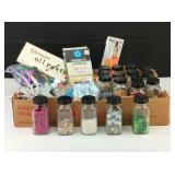 Crafting Lot Beads Scissors Pastels Paints & More