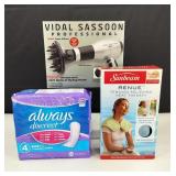 New Sunbeam Heat Pack Hair Dryer & More
