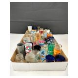 40 Plus Vintage & Contemporary Shot Glasses