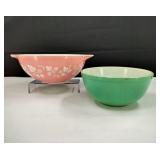 VTG Pyrex Gooseberry 4 QT Mixing Bowl Plus