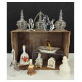 Box of Vintage Bells Trinket Dish & More