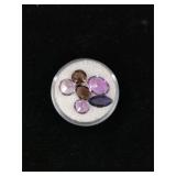 8 Ct Tw Purple Topaz & Amethyst Gemstones