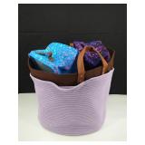 Large & Small Mixed Material Totes