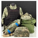 U.S Military Clothing & Sleeping Bag