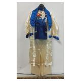 VTG Satin Embroidered Chinese Pajama Set