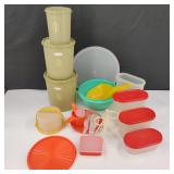 Variety of Vintage Tupperware