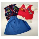 Vintage 1960s Campfire Girls Official Uniform