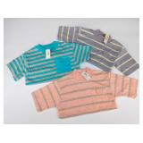 1990s Sprockets Striped T-Shirts Boys Size 5/6