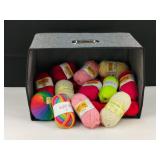 Tote of New Yarn Lorna's Regia & More
