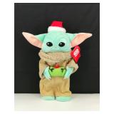 Star Wars 18' Grogu Baby Yoda Holiday Greeter