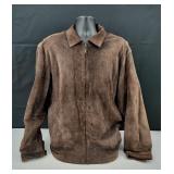 Men's Brandini Brown Suede Jacket Size Large