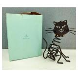 Retired Stones Cat Skeleton Candle Holder