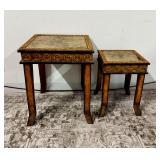 2 Small Nesting Metal Table