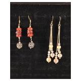 .925 Sterling Silver Dangle Earrings