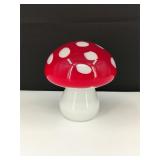 Blown Glass Mushroom by HQT