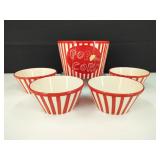 Ceramic Popcorn Bowls