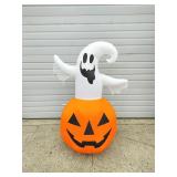 Inflatable Jack-O-Lantern & Ghost