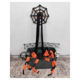 Large Tote of Halloween Decor Projector & More