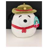 Squishmallow 8" Peanuts Camp Snoopy