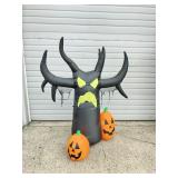 Inflatable Spooky Tree with Jack-o-Lanterns