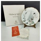 VTG Haviland Limoges "Hiver" Limited Edition Plate