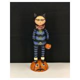 Chalkware Sour Puss Halloween Figure