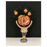 CJF Designs Jack-o-Lantern Pumkin Banner Figure