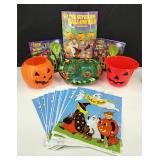Vintage & Current Halloween Lot Pumkin Pails +