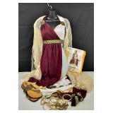 Roman Empress Costume Size Large & More
