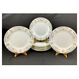 Vintage China Pearl Dinner Plates