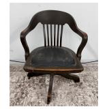 Antique Bankers/Stenographers Swivel Chair