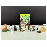 Mini Halloween Figures Ghost Busters Snoopy +