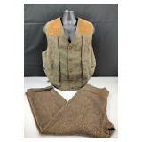 VTG Orvis Tweed Vest & Tweed Slacks