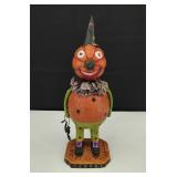 Christopher Radko? Bobble Head Pumpkin with Spider