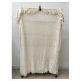 Beautiful Cable Knit Throw Blanket