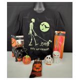 Ghost Candle Holder/Wax Melt Black Cat Mug +