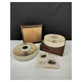 2 - Vintage Yankee Photo Slide Trays with Slides