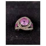 .925 Sterling Silver JWBR Signed Ring Size 5.5